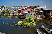 Tonle Sap - Prek Toal floating village - floating houses